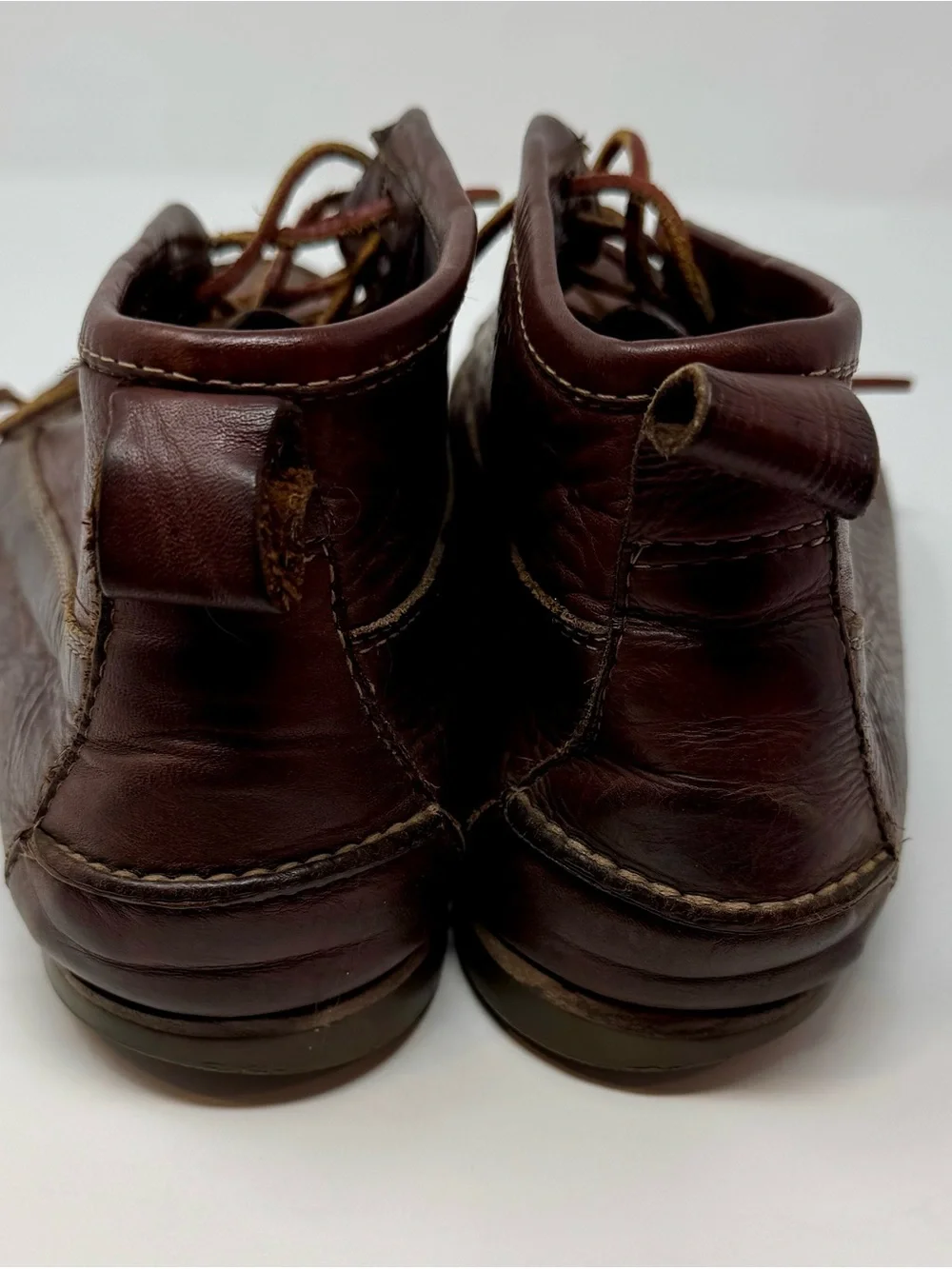L.L. Bean Signature | Men's Jackman Chukka Leather Boots, Size 12 - GUC